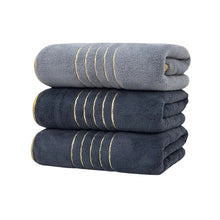 3pcs Ultra Soft Coral Fleece Beach and Bath Towel