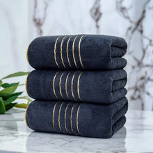 3pcs Ultra Soft Coral Fleece Beach and Bath Towel