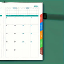 2026 New Calendar Log Daily Planner Schedule Notebook