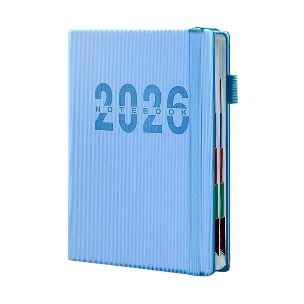 2026 New Calendar Log Daily Planner Schedule Notebook