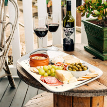 2pcs Anti-Slip Rectangular Plastic Dinner Drinks Serving Tray