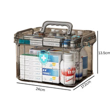 Transparent Medicine Storage Box