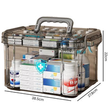 Transparent Medicine Storage Box