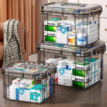 Transparent Medicine Storage Box