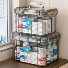 Transparent Medicine Storage Box