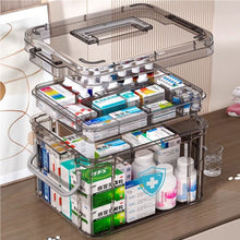 Transparent Medicine Storage Box