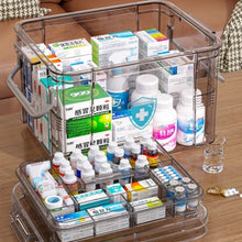 Transparent Medicine Storage Box