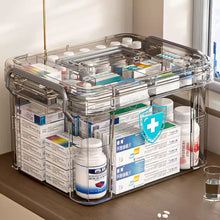 Transparent Medicine Storage Box