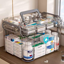 Transparent Medicine Storage Box