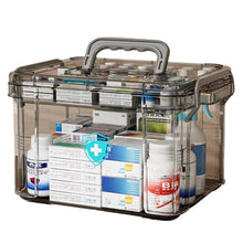 Transparent Medicine Storage Box