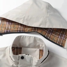 Men's Outdoor Multi-Pocket Hooded Cargo Jacket