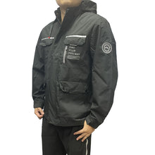 Men's Outdoor Multi-Pocket Hooded Cargo Jacket