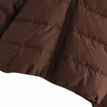 Women's Cotton-Padded Coat Lightweight Solid Color Warm Jacket