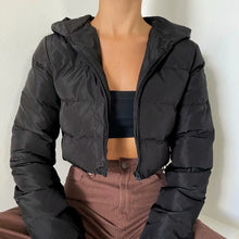 Women's Cotton-Padded Coat Lightweight Solid Color Warm Jacket