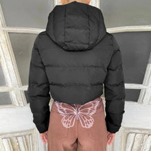 Women's Cotton-Padded Coat Lightweight Solid Color Warm Jacket