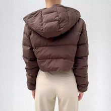 Women's Cotton-Padded Coat Lightweight Solid Color Warm Jacket