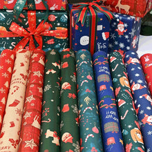 6/10 Pieces Christmas Gift Wrapping Paper