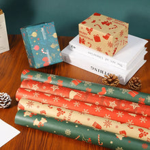 6/10 Pieces Christmas Gift Wrapping Paper