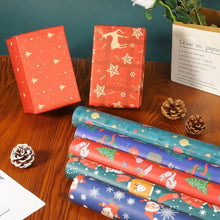6/10 Pieces Christmas Gift Wrapping Paper