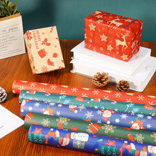 6/10 Pieces Christmas Gift Wrapping Paper