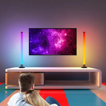 2pcs Smart Light Bars WiFi Ambient LED Lamp with Music Sync