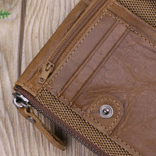 Men's Genuine Leather RFID Blocking Bifold Wallet