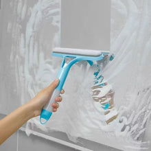 3 in 1 Squeegee Multifunctional Glass Cleaning Tool with Spray Bottle