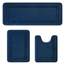 3pcs set Household Non-Slip Bath Mat Absorbent Floor Rug