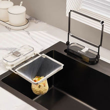 Foldable Kitchen Sink Filter Rack with 50 Filter Bags
