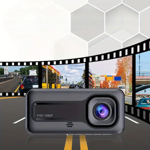 1080P HD Night Vision Monitor Dash Camera