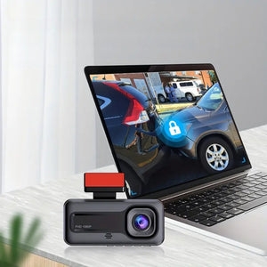 1080P HD Night Vision Monitor Dash Camera