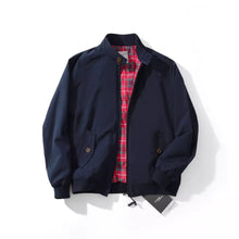 Vintage Classic Retro Bomber Tartan Jacket