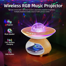 Atmosphere for Astronaut Star Projector RGB LED Night Light BT Speaker