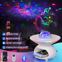 Atmosphere for Astronaut Star Projector RGB LED Night Light BT Speaker