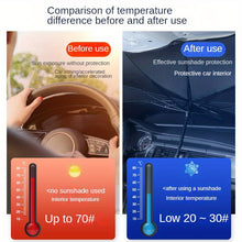 Portable Car Sunshade Retractable Front Windshield Visor