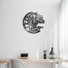 Kitchen Heat Home Vinyl Record Wall Clock