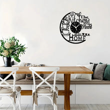 Kitchen Heat Home Vinyl Record Wall Clock