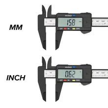 Electronic Digital Carbon Fiber Dial Vernier Caliper Gauge Micrometer