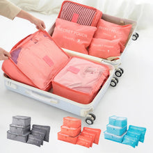 6-Piece Waterproof Travel Storage Bags