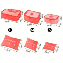 6-Piece Waterproof Travel Storage Bags