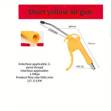 High Flow Air Blower Gun for Compressor with Angled Bent Nozzle