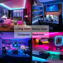 Tape Bluetooth USB LED Strip Light Flexible RGB Self-adhesive TV Desktop Diode