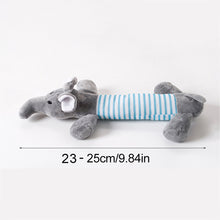 Stuffingless Plush Squeaky Dog Chew Toy Pet Squeak Toy
