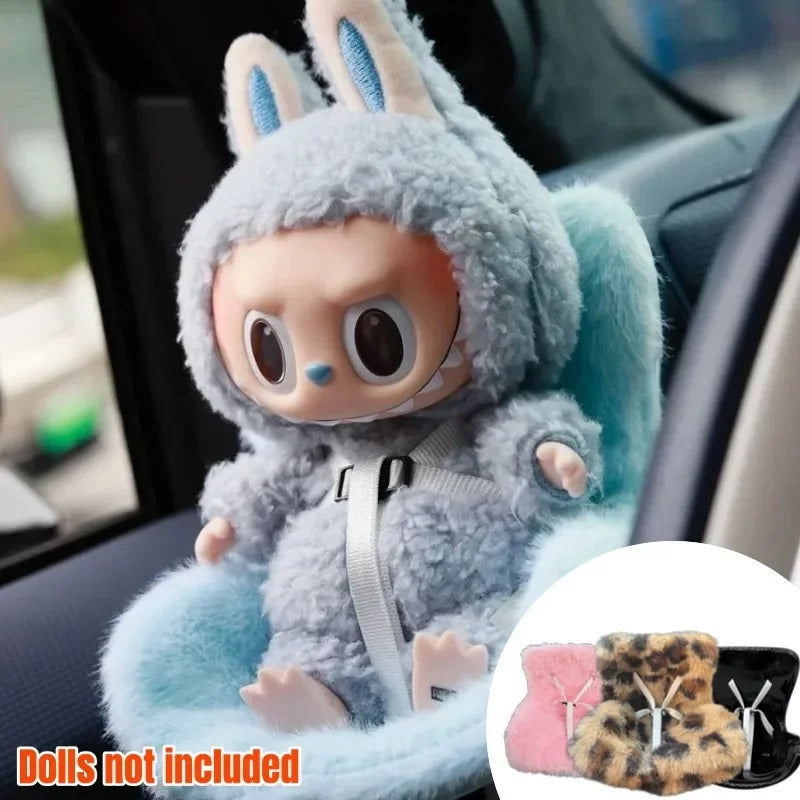 Car Interior Styling Cartoon Doll Safety Seat Chair Model