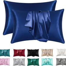 Cooling Hair and Skin-Friendly Sleep Silky Satin Pillowcases
