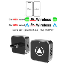 Wireless CarPlay/Android Auto Adapter - Plug and Play