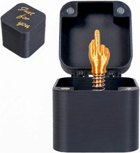 Christmas Gag Gift Middle Finger in A Box