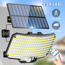 234LED Motion Sensor Outdoor Waterproof Security Solar Lights