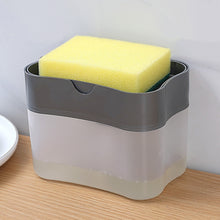 Press Portable Soap Dispenser Kitchen Cleaning Tool