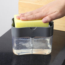 Press Portable Soap Dispenser Kitchen Cleaning Tool